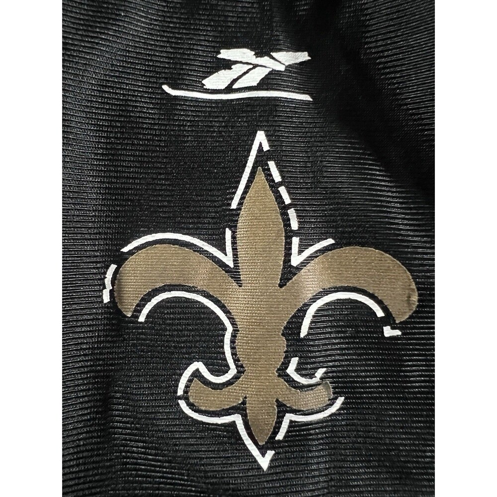 Reggie Bush Reebok #25 New Orleans Saints Black Jersey Youth XL(18-20) - Picture 9 of 13